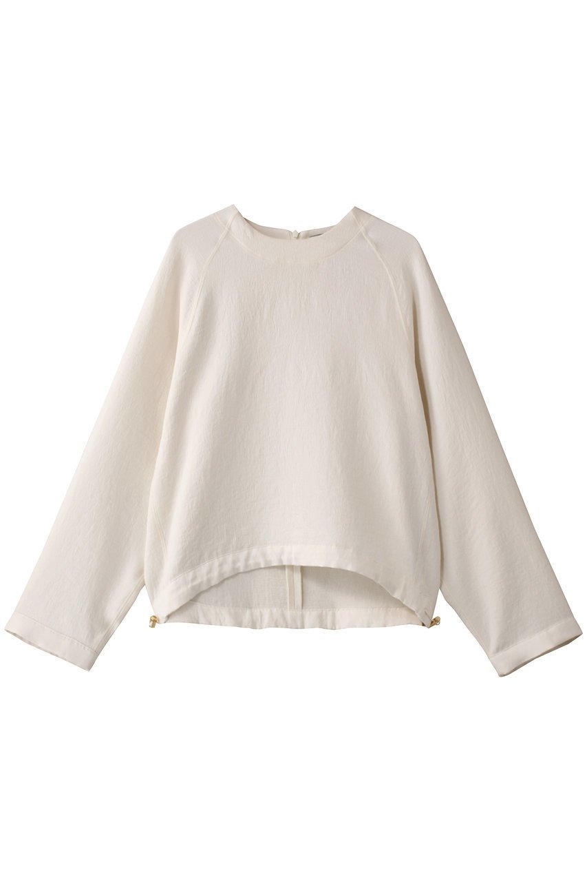 【ベイジ,/BEIGE,】のBROOM(ブルーム)/スウェット風プルオーバードローストリングトップス インテリア・キッズ・メンズ・レディースファッション・服の通販 founy(ファニー) ファッション Fashion レディースファッション Fashion for Women トップス・カットソー Cut & Sew Tops シャツ・ブラウス・オフィスカジュアル Elegant Blouses & Button-Ups レディースパーカー・カジュアルフーディー Casual Hoodies & Sweatshirts ロングTシャツ・Tシャツ Longline T-Shirts & Tees カジュアルプルオーバー・ニットトップス Pullovers & Knit Tops / Casual Pullovers スウェット・クルーネックトップス Sweatshirts & Crewnecks / Relaxed Fit Sweat Tops カットソー・ベーシックTシャツ Cut-and-Sewn Tops / Stretch Tees & Basics シンプル Simple, Minimal スウェット / スエット Sweatshirt, Sweatwear スポーティ Sporty, Casual Athletic ドローストリング Drawstring, Pull Cord Ecru|ID: prp329100004914294 ipo3291000000036829022