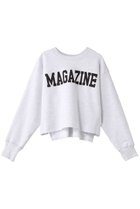 【サードマガジン/THIRD MAGAZINE】のロゴボクシースウェット 杢グレー|ID: prp329100004914303 ipo3291000000036829095