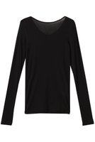 【ヒューエルミュージアム/hueLe Museum】の【hLM】シアーハイツイストフライス 人気、トレンドファッション・服の通販 founy(ファニー) ファッション Fashion レディースファッション Fashion for Women トップス・カットソー Cut & Sew Tops シャツ・ブラウス・オフィスカジュアル Elegant Blouses & Button-Ups ロングTシャツ・Tシャツ Longline T-Shirts & Tees カットソー・ベーシックTシャツ Cut-and-Sewn Tops / Stretch Tees & Basics インナー Innerwear キャミ Camisole, Cami Top ショート Short, Short Length スリーブ Sleeve, Long Sleeve / Short Sleeve |ID:prp329100004914304