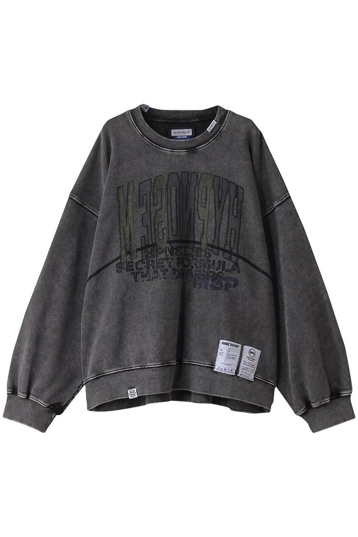 【メゾンスペシャル/MAISON SPECIAL】の【UNISEX】HYPNOSE加工スウェットクルー カレッジ風 インテリア・キッズ・メンズ・レディースファッション・服の通販 founy(ファニー) https://founy.com/ ファッション Fashion レディースファッション Fashion for Women トップス・カットソー Cut & Sew Tops シャツ・ブラウス・オフィスカジュアル Elegant Blouses & Button-Ups レディースパーカー・カジュアルフーディー Casual Hoodies & Sweatshirts ロングTシャツ・Tシャツ Longline T-Shirts & Tees スウェット・クルーネックトップス Sweatshirts & Crewnecks / Relaxed Fit Sweat Tops カットソー・ベーシックTシャツ Cut-and-Sewn Tops / Stretch Tees & Basics ユニセックス Unisex, Genderless スウェット / スエット Sweatshirt, Sweatwear スラックス Slacks, Dress Pants デニム Denim, Jeans Material リラックス Relax, Relaxed Fit |ID: prp329100004914314 ipo3291000000036829180