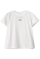 【エムエム6 メゾン マルタン マルジェラ/MM6 Maison Martin Margiela】のTシャツ 人気、トレンドファッション・服の通販 founy(ファニー) ファッション Fashion レディースファッション Fashion for Women トップス・カットソー Cut & Sew Tops シャツ・ブラウス・オフィスカジュアル Elegant Blouses & Button-Ups ロングTシャツ・Tシャツ Longline T-Shirts & Tees カットソー・ベーシックTシャツ Cut-and-Sewn Tops / Stretch Tees & Basics コンパクト Compact, Small Size ショート Short, Short Length シンプル Simple, Minimal スリーブ Sleeve, Long Sleeve / Short Sleeve トレンド Trend, Trending Now フロント Front, Front Design ボトム Bottoms, Lower Wear ワイド Wide, Wide Fit |ID:prp329100004914338