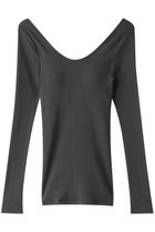 【グラフペーパー/Graphpaper】のAmerican Sea Island Cotton V Neck Innerwear/インナー 人気、トレンドファッション・服の通販 founy(ファニー) ファッション Fashion レディースファッション Fashion for Women トップス・カットソー Cut & Sew Tops シャツ・ブラウス・オフィスカジュアル Elegant Blouses & Button-Ups ロングTシャツ・Tシャツ Longline T-Shirts & Tees カットソー・ベーシックTシャツ Cut-and-Sewn Tops / Stretch Tees & Basics なめらか Smooth, Silky Texture インナー Innerwear スリーブ Sleeve, Long Sleeve / Short Sleeve リュクス Luxury, Elegant, High-End, Chic ロング Long, Long-Length thumbnail グレー|ID: prp329100004914344 ipo3291000000036829417