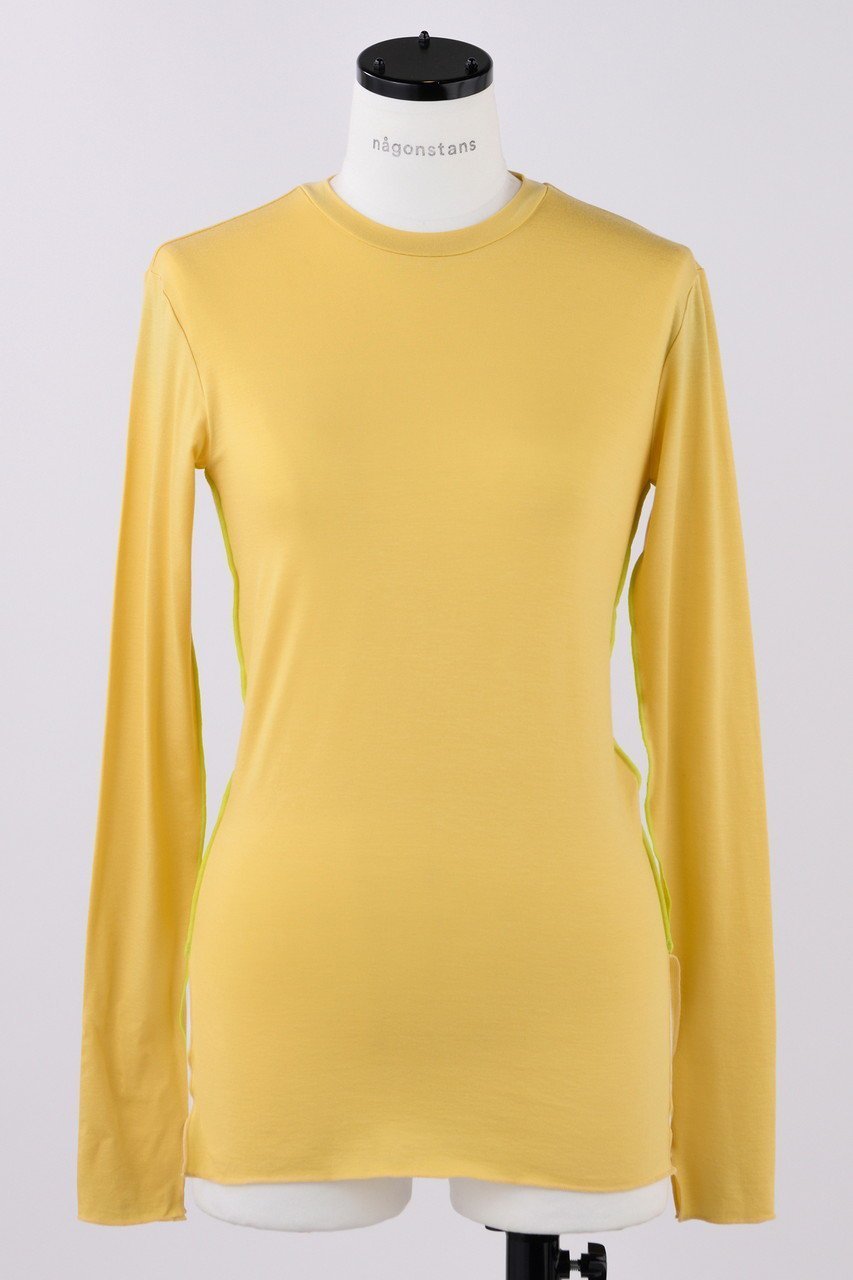 【ナゴンスタンス/nagonstans】のリヨセルベア天竺 クルーロンT 人気、トレンドファッション・服の通販 founy(ファニー) ファッション Fashion レディースファッション Fashion for Women トップス・カットソー Cut & Sew Tops シャツ・ブラウス・オフィスカジュアル Elegant Blouses & Button-Ups ロングTシャツ・Tシャツ Longline T-Shirts & Tees カットソー・ベーシックTシャツ Cut-and-Sewn Tops / Stretch Tees & Basics カットソー Cut and Sewn Top コンパクト Compact, Small Size スリーブ Sleeve, Long Sleeve / Short Sleeve ハイネック High Neck, Mock Neck パイピング Piping, Trim Design ロング Long, Long-Length other-1|ID: prp329100004914348 ipo3291000000036829444