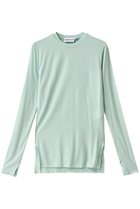 【ナゴンスタンス/nagonstans】のリヨセルベア天竺 クルーロンT 人気、トレンドファッション・服の通販 founy(ファニー) ファッション Fashion レディースファッション Fashion for Women トップス・カットソー Cut & Sew Tops シャツ・ブラウス・オフィスカジュアル Elegant Blouses & Button-Ups ロングTシャツ・Tシャツ Longline T-Shirts & Tees カットソー・ベーシックTシャツ Cut-and-Sewn Tops / Stretch Tees & Basics カットソー Cut and Sewn Top コンパクト Compact, Small Size スリーブ Sleeve, Long Sleeve / Short Sleeve ハイネック High Neck, Mock Neck パイピング Piping, Trim Design ロング Long, Long-Length thumbnail Soda|ID: prp329100004914348 ipo3291000000036829447