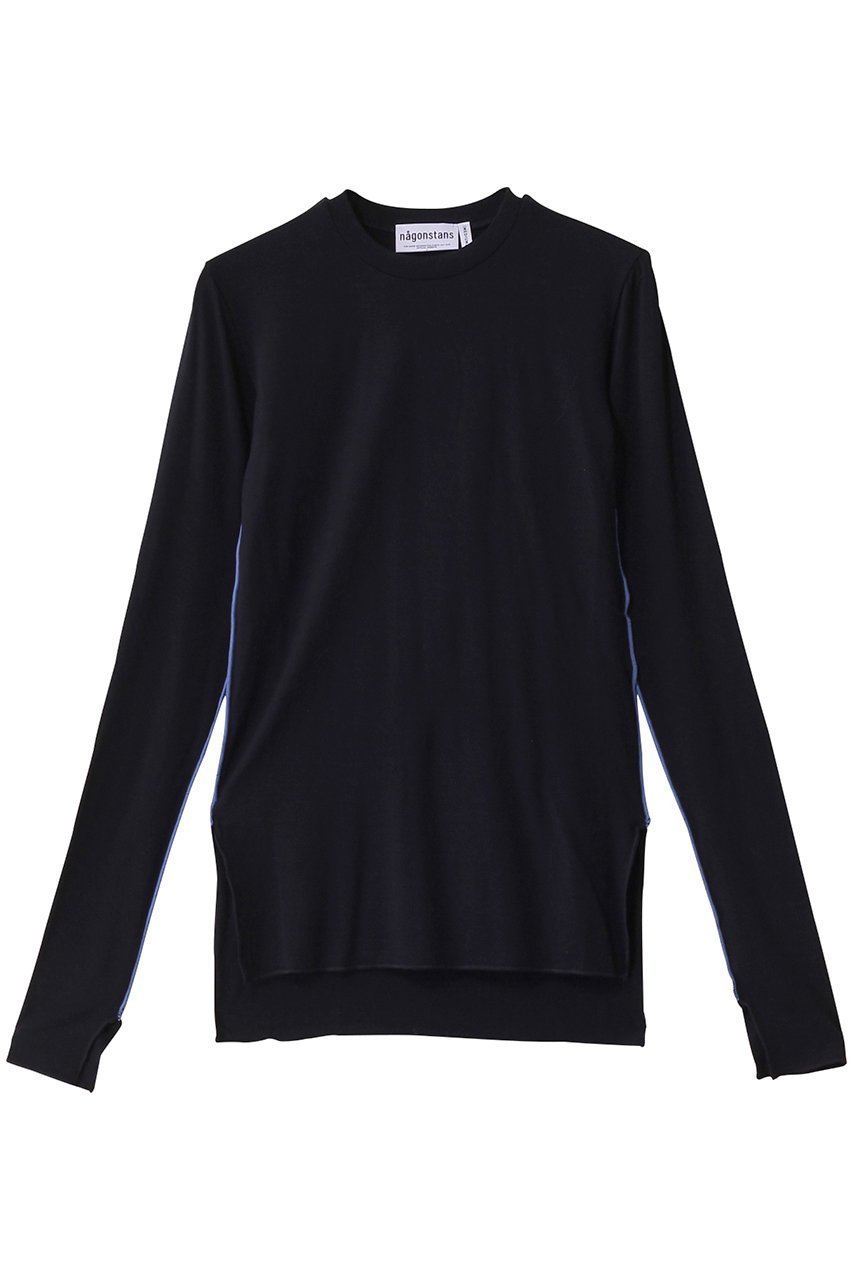 【ナゴンスタンス/nagonstans】のリヨセルベア天竺 クルーロンT インテリア・キッズ・メンズ・レディースファッション・服の通販 founy(ファニー) ファッション Fashion レディースファッション Fashion for Women トップス・カットソー Cut & Sew Tops シャツ・ブラウス・オフィスカジュアル Elegant Blouses & Button-Ups ロングTシャツ・Tシャツ Longline T-Shirts & Tees カットソー・ベーシックTシャツ Cut-and-Sewn Tops / Stretch Tees & Basics カットソー Cut and Sewn Top コンパクト Compact, Small Size スリーブ Sleeve, Long Sleeve / Short Sleeve ハイネック High Neck, Mock Neck パイピング Piping, Trim Design ロング Long, Long-Length Space|ID: prp329100004914348 ipo3291000000036829448