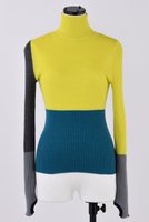 【ナゴンスタンス/nagonstans】のhigh neck L/Sロングスリーブカットソー 人気、トレンドファッション・服の通販 founy(ファニー) ファッション Fashion レディースファッション Fashion for Women トップス・カットソー Cut & Sew Tops シャツ・ブラウス・オフィスカジュアル Elegant Blouses & Button-Ups ロングTシャツ・Tシャツ Longline T-Shirts & Tees カットソー・ベーシックTシャツ Cut-and-Sewn Tops / Stretch Tees & Basics カットソー Cut and Sewn Top スリット Slit, Slit Detail スリーブ Sleeve, Long Sleeve / Short Sleeve フィット Fit, Slim Fit ブロック Block, Solid Block Pattern ロング Long, Long-Length 冬 Winter / This Winter |ID:prp329100004914365