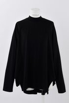 【エンフォルド/ENFOLD】のスビン天竺 ハイネックスリットP.O/プルオーバー 人気、トレンドファッション・服の通販 founy(ファニー) ファッション Fashion レディースファッション Fashion for Women トップス・カットソー Cut & Sew Tops シャツ・ブラウス・オフィスカジュアル Elegant Blouses & Button-Ups ロングTシャツ・Tシャツ Longline T-Shirts & Tees カジュアルプルオーバー・ニットトップス Pullovers & Knit Tops / Casual Pullovers カットソー・ベーシックTシャツ Cut-and-Sewn Tops / Stretch Tees & Basics インナー Innerwear エレガント 上品 Elegant ジャケット Jacket, Outerwear スリット Slit, Slit Detail スリーブ Sleeve, Long Sleeve / Short Sleeve ハイネック High Neck, Mock Neck ルーズ Loose, Oversized ロング Long, Long-Length thumbnail ブラック|ID: prp329100004914366 ipo3291000000036829591