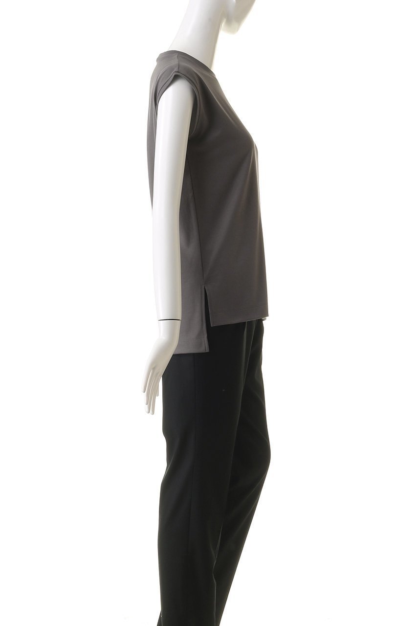 【オブリオ/AUBRIOT】のコットン天竺 フレンチスリーブTシャツ 人気、トレンドファッション・服の通販 founy(ファニー) 　ファッション　Fashion　レディースファッション　Fashion for Women　トップス・カットソー　Cut & Sew Tops　シャツ・ブラウス・オフィスカジュアル　Elegant Blouses & Button-Ups　ロングTシャツ・Tシャツ　Longline T-Shirts & Tees　カットソー・ベーシックTシャツ　Cut-and-Sewn Tops / Stretch Tees & Basics　ショート　Short, Short Length　シンプル　Simple, Minimal　スリーブ　Sleeve, Long Sleeve / Short Sleeve　スーピマ　Supima, Premium Cotton　フィット　Fit, Slim Fit　フレンチ　French, French Style　ボックス　Boxy, Box Shape　ラウンド　Round, Round Neck　other-3|ID: prp329100004914393 ipo3291000000036829793