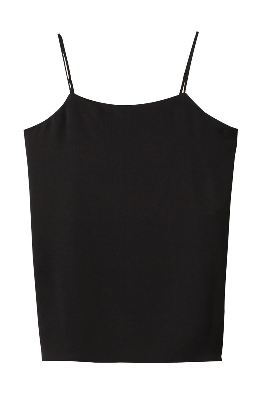 【プルミエ アロンディスモン/1er Arrondissement】の【新型】サテンキャミソール インテリア・キッズ・メンズ・レディースファッション・服の通販 founy(ファニー) 　ファッション　Fashion　レディースファッション　Fashion for Women　トップス・カットソー　Cut & Sew Tops　キャミソール&ノースリーブ　Camisoles & Sleeveless Tops　シャツ・ブラウス・オフィスカジュアル　Elegant Blouses & Button-Ups　ロングTシャツ・Tシャツ　Longline T-Shirts & Tees　カットソー・ベーシックTシャツ　Cut-and-Sewn Tops / Stretch Tees & Basics　とろみ　Fluid, Flowy Fabric　なめらか　Smooth, Silky Texture　インナー　Innerwear　キャミソール　Camisole, Spaghetti Strap Top　サテン　Satin, Glossy Fabric　シンプル　Simple, Minimal　タンク　Tank Top, Sleeveless Top　ファブリック　Fabric, Textile　ラップ　Wrap, Wrap Design　リュクス　Luxury, Elegant, High-End, Chic　ブラック|ID: prp329100004914395 ipo3291000000036829815