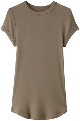 【ボーダーズ アット バルコニー/BORDERS at BALCONY】のリブTシャツ 人気、トレンドファッション・服の通販 founy(ファニー) ファッション Fashion レディースファッション Fashion for Women トップス・カットソー Cut & Sew Tops シャツ・ブラウス・オフィスカジュアル Elegant Blouses & Button-Ups ロングTシャツ・Tシャツ Longline T-Shirts & Tees カットソー・ベーシックTシャツ Cut-and-Sewn Tops / Stretch Tees & Basics なめらか Smooth, Silky Texture ショート Short, Short Length シルク Silk, 100% Silk スリーブ Sleeve, Long Sleeve / Short Sleeve ベーシック Basic, Essential |ID:prp329100004914405