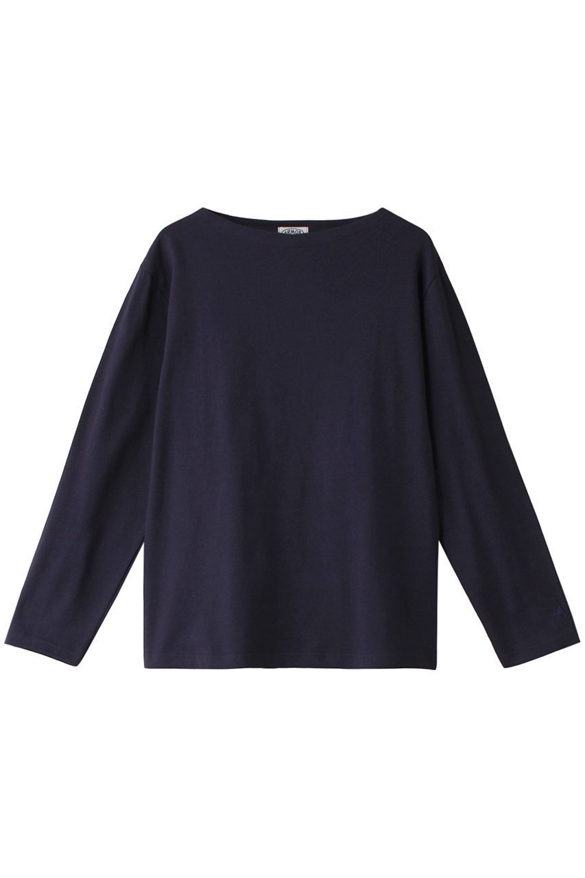 【マルティニーク/martinique】のArmor-luxロングスリーブカットソー インテリア・キッズ・メンズ・レディースファッション・服の通販 founy(ファニー) 　ファッション　Fashion　レディースファッション　Fashion for Women　トップス・カットソー　Cut & Sew Tops　シャツ・ブラウス・オフィスカジュアル　Elegant Blouses & Button-Ups　ロングTシャツ・Tシャツ　Longline T-Shirts & Tees　カットソー・ベーシックTシャツ　Cut-and-Sewn Tops / Stretch Tees & Basics　インナー　Innerwear　カットソー　Cut and Sewn Top　シンプル　Simple, Minimal　スリーブ　Sleeve, Long Sleeve / Short Sleeve　ファブリック　Fabric, Textile　ロング　Long, Long-Length　ネイビー|ID: prp329100004914436 ipo3291000000036830140