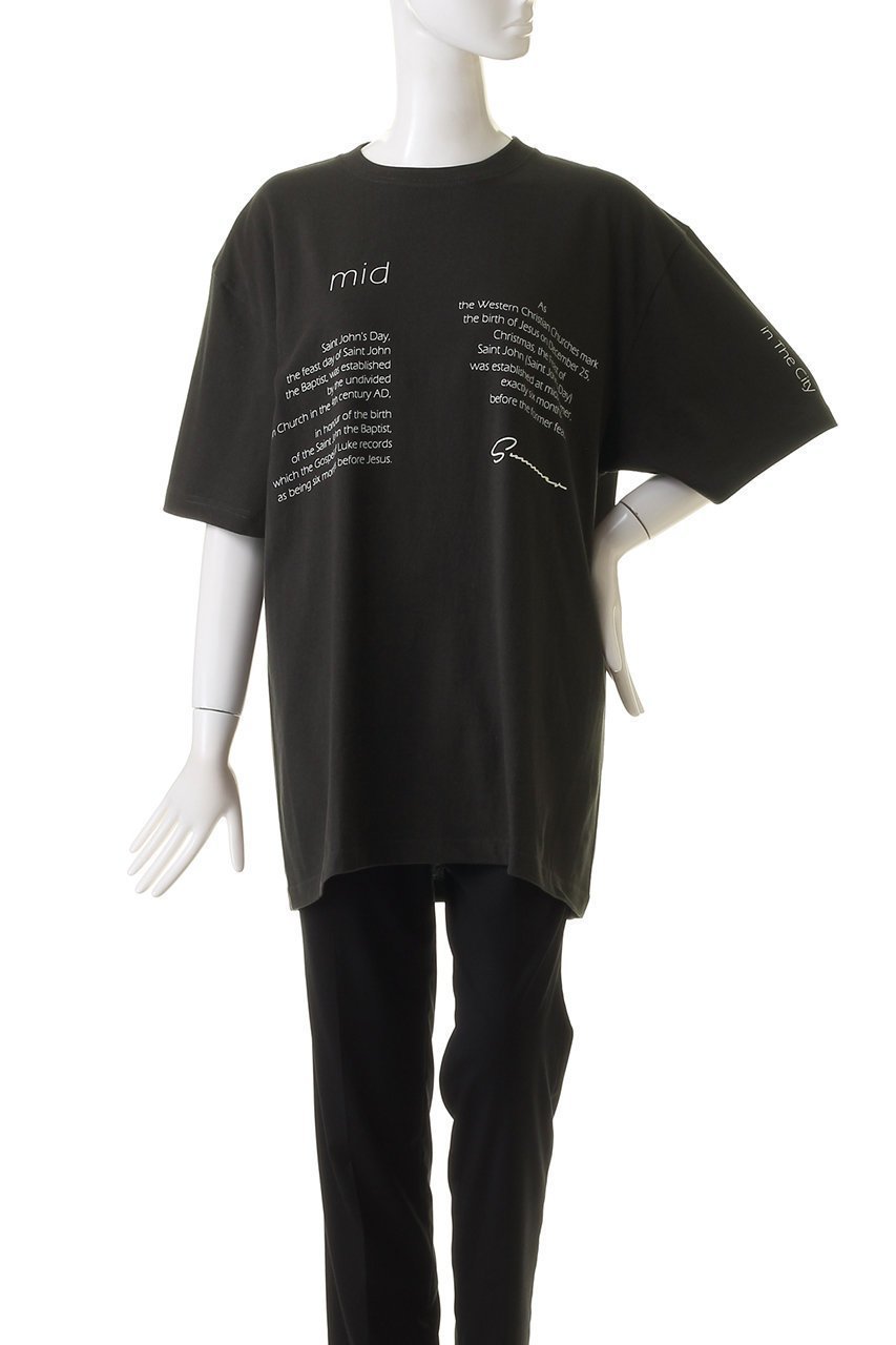 【メゾンスペシャル/MAISON SPECIAL】のMID SUMMERビッグTシャツ 人気、トレンドファッション・服の通販 founy(ファニー) ファッション Fashion レディースファッション Fashion for Women トップス・カットソー Cut & Sew Tops シャツ・ブラウス・オフィスカジュアル Elegant Blouses & Button-Ups ロングTシャツ・Tシャツ Longline T-Shirts & Tees カットソー・ベーシックTシャツ Cut-and-Sewn Tops / Stretch Tees & Basics おすすめ Recommended / Our Picks コンパクト Compact, Small Size ショート Short, Short Length スリーブ Sleeve, Long Sleeve / Short Sleeve ビッグ Big, Oversized プリント Print, Printed Pattern ボトム Bottoms, Lower Wear 夏 Summer other-2|ID: prp329100004914463 ipo3291000000036830543