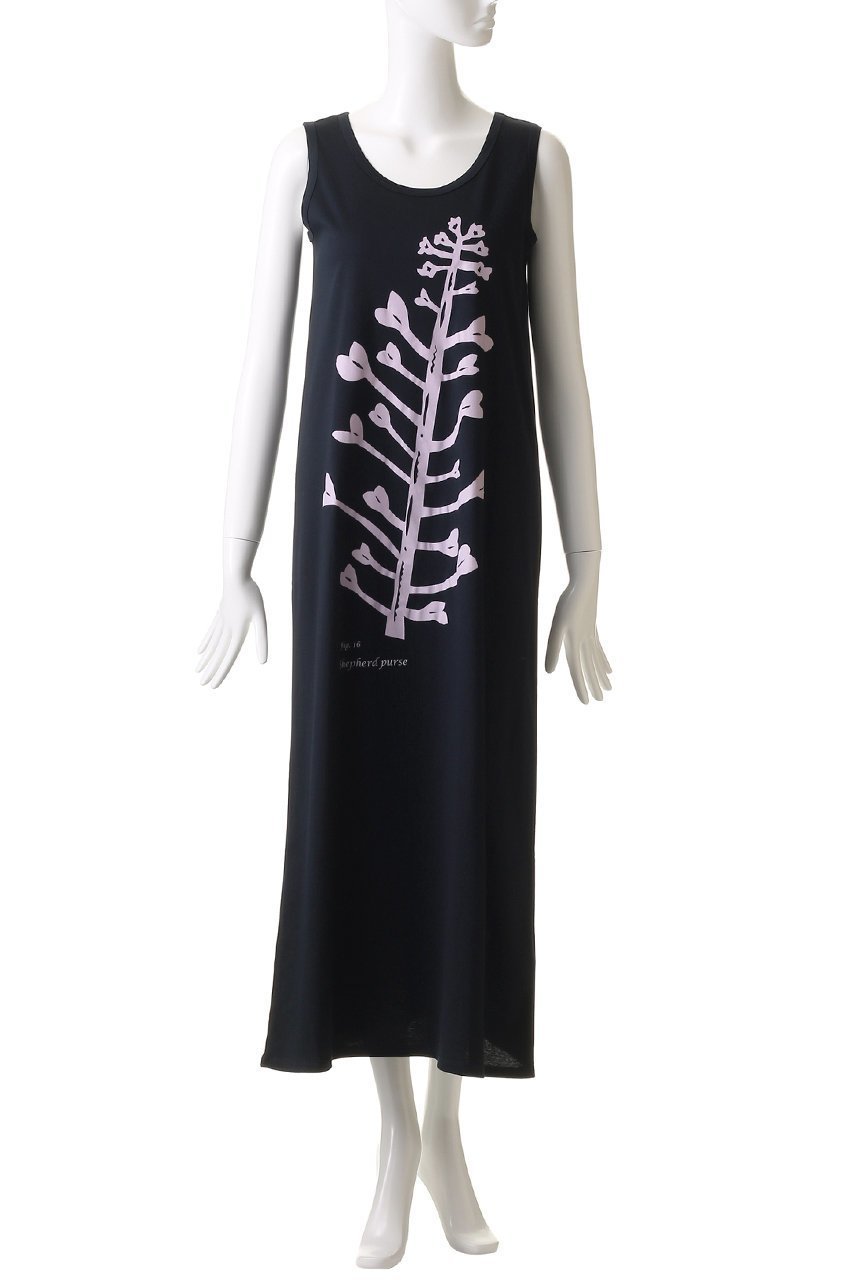 【プレインピープル/PLAIN PEOPLE】のぺんぺん草(ナズナ)プリントワンピース 人気、トレンドファッション・服の通販 founy(ファニー) 　ファッション　Fashion　レディースファッション　Fashion for Women　ワンピース　Dresses　チュニック　Tunic Tops & Dresses　チュニック　Tunic, Long Top　フラワー　Flower, Floral　プリント　Print, Printed Pattern　リゾート　Resort, Vacation Style　ロング　Long, Long-Length　夏　Summer　春　Spring　S/S・春夏　SS, Spring/Summer, Warm Season　other-2|ID: prp329100004914481 ipo3291000000036830819