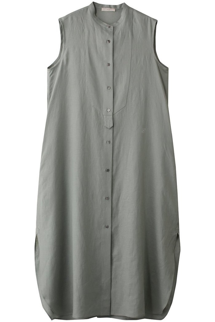 【エブール/ebure】の【Living】フレンチリネン バンドカラーシャツワンピース インテリア・キッズ・メンズ・レディースファッション・服の通販 founy(ファニー) https://founy.com/ ファッション Fashion レディースファッション Fashion for Women ワンピース Dresses シャツワンピース / 1枚で着映えコーデ Shirt Dresses チュニック Tunic Tops & Dresses シルク Silk, 100% Silk スリーブ Sleeve, Long Sleeve / Short Sleeve チュニック Tunic, Long Top フレンチ French, French Style リネン Linen, Linen Fabric リラックス Relax, Relaxed Fit エレガント 上品 Elegant 定番 Standard, Basic Item |ID: prp329100004914483 ipo3291000000036830829