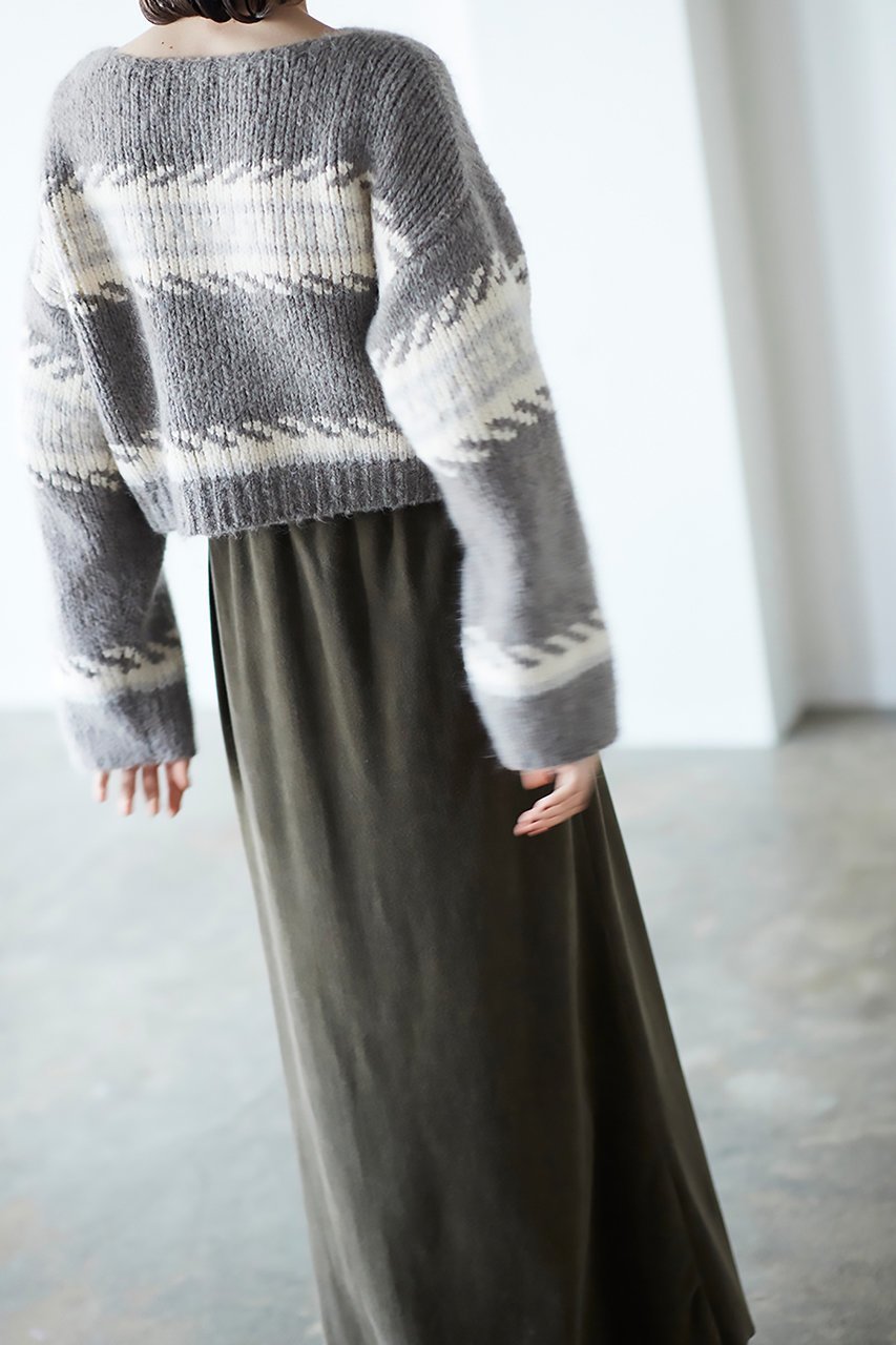 【マリリンムーン/MARILYN MOON】の【WALANCE】コットンベロアロングスカート 人気、トレンドファッション・服の通販 founy(ファニー) ファッション Fashion レディースファッション Fashion for Women スカート Skirts ロングスカート Long Skirts / Maxi & Midi Skirts なめらか Smooth, Silky Texture スウェット / スエット Sweatshirt, Sweatwear トレンド Trend, Trending Now フレア Flare, Flared ベロア Velour, Soft Velvet ロング Long, Long-Length エレガント 上品 Elegant other-6|ID: prp329100004914510 ipo3291000000036831673