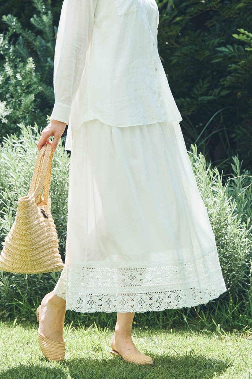 【プリスティン/PRISTINE】のカルゼレースギャザースカート 人気、トレンドファッション・服の通販 founy(ファニー) ファッション Fashion レディースファッション Fashion for Women スカート Skirts レース Lace, Lace Fabric ロング Long, Long-Length エレガント 上品 Elegant 夏 Summer 春 Spring S/S・春夏 SS, Spring/Summer, Warm Season other-8|ID: prp329100004914519 ipo3291000000036831904