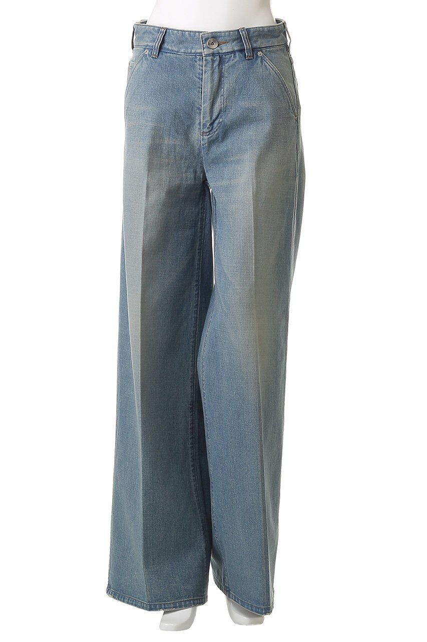 【ザ リラクス/THE RERACS】のワイドバレルデニムパンツ 人気、トレンドファッション・服の通販 founy(ファニー) ファッション Fashion レディースファッション Fashion for Women パンツ Pants & Trousers デニムパンツ・ジーンズ・美脚デニム Denim Jeans & Pants カットソー Cut and Sewn Top シンプル Simple, Minimal タートルネック Turtleneck, High Neck デニム Denim, Jeans Material ブリーチ Bleach, Washed Finish ワイド Wide, Wide Fit other-2|ID: prp329100004914533 ipo3291000000036832112