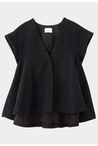 【ル フィル/LE PHIL】のロービングツイードフレアジレ 人気、トレンドファッション・服の通販 founy(ファニー) ファッション Fashion レディースファッション Fashion for Women アウター Coat / Outerwear Collection レディースジャケット・軽アウター Jackets エレガント 上品 Elegant ジャケット Jacket, Outerwear スリーブ Sleeve, Long Sleeve / Short Sleeve ビッグ Big, Oversized フレア Flare, Flared ベスト Vest, Waistcoat thumbnail ブラック|ID: prp329100004914554 ipo3291000000036832413