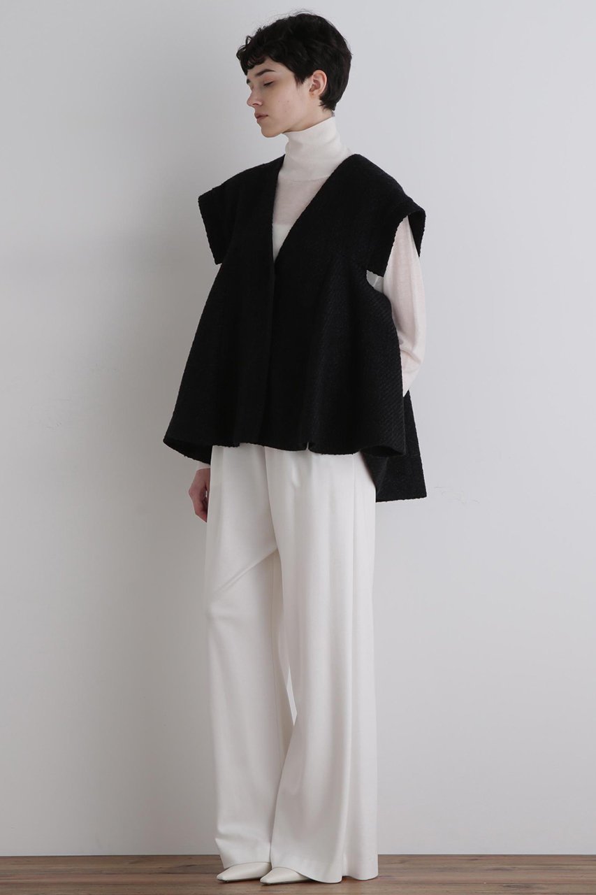 【ル フィル/LE PHIL】のロービングツイードフレアジレ 人気、トレンドファッション・服の通販 founy(ファニー) ファッション Fashion レディースファッション Fashion for Women アウター Coat / Outerwear Collection レディースジャケット・軽アウター Jackets エレガント 上品 Elegant ジャケット Jacket, Outerwear スリーブ Sleeve, Long Sleeve / Short Sleeve ビッグ Big, Oversized フレア Flare, Flared ベスト Vest, Waistcoat other-3|ID: prp329100004914554 ipo3291000000036832416