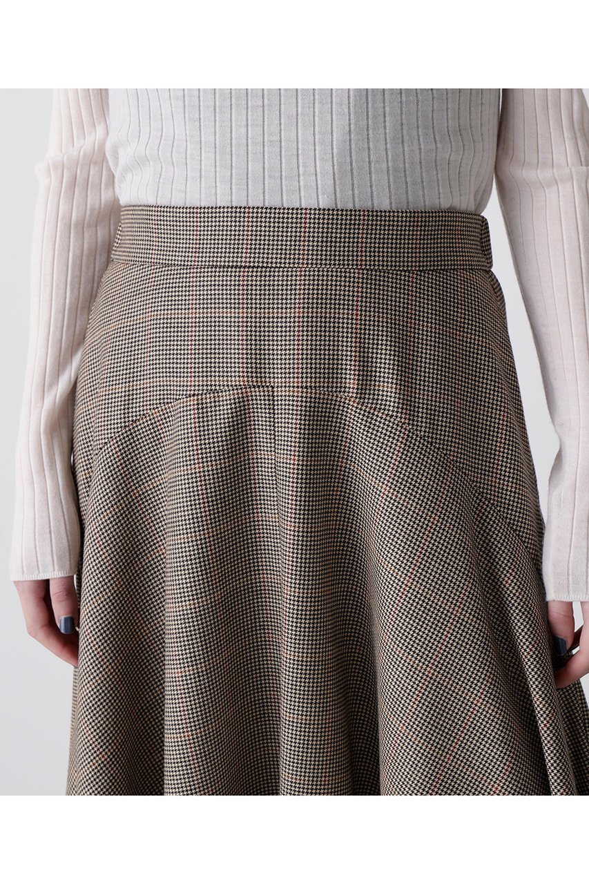 【ヒューエルミュージアム/hueLe Museum】の【hLM】ガンクラブチェックフレアスカート 人気、トレンドファッション・服の通販 founy(ファニー) ファッション Fashion レディースファッション Fashion for Women スカート Skirts Aライン・フレアスカート A-Line & Flared Skirts ロングスカート Long Skirts / Maxi & Midi Skirts クラシック Classic, Timeless Style チェック Check, Plaid, Tartan フレア Flare, Flared モダン Modern, Contemporary ロング Long, Long-Length other-3|ID: prp329100004914560 ipo3291000000036832511