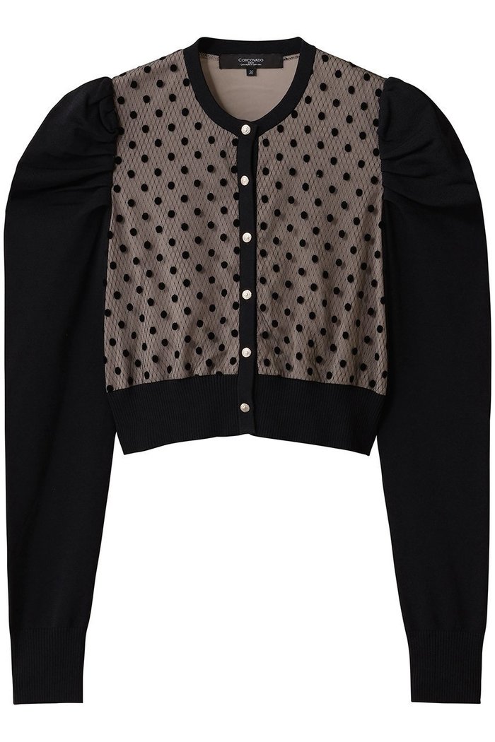 【コルコバード/CORCOVADO】のチュールドットフロッキーカーディガン インテリア・キッズ・メンズ・レディースファッション・服の通販 founy(ファニー) https://founy.com/ ファッション Fashion レディースファッション Fashion for Women トップス・カットソー Cut & Sew Tops ニット Knit Tops & Sweaters カーディガン・羽織り Layered Style Cardigans カーディガン Cardigan, Knitwear ケミカル Chemical, Chemical Wash コンパクト Compact, Small Size チュール Tulip, Tulip Motif ドット Polka Dot, Dot Pattern プリント Print, Printed Pattern レース Lace, Lace Fabric 人気 Popular, Best Seller 定番 Standard, Basic Item |ID: prp329100004914574 ipo3291000000036832790