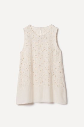 【プリスティン/PRISTINE】の木蓮ボーラー刺繍チュニック 人気、トレンドファッション・服の通販 founy(ファニー) ファッション Fashion レディースファッション Fashion for Women ワンピース Dresses チュニック Tunic Tops & Dresses おすすめ Recommended / Our Picks チュニック Tunic, Long Top エレガント 上品 Elegant |ID:prp329100004914582