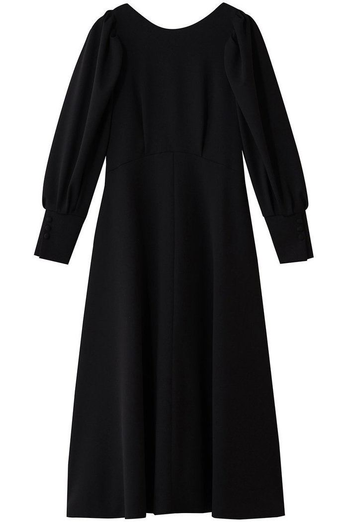 【ランバン オン ブルー/LANVIN en Bleu】のカットジョーゼットフレアワンピース インテリア・キッズ・メンズ・レディースファッション・服の通販 founy(ファウニー) https://founy.com/ ファッション Fashion レディースファッション Fashion for Women ワンピース Dresses チュニック Tunic Tops & Dresses アクセサリー Fashion Accessories エレガント 上品 Elegant ジョーゼット Georgette, Semi-Sheer Fabric スリーブ Sleeve, Long Sleeve / Short Sleeve チュニック Tunic, Long Top フレア Flare, Flared ロング Long, Long-Length |ID: prp329100004914692 ipo3291000000036834043