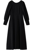 【ランバン オン ブルー/LANVIN en Bleu】のカットジョーゼットフレアワンピース 人気、トレンドファッション・服の通販 founy(ファニー) ファッション Fashion レディースファッション Fashion for Women ワンピース Dresses チュニック Tunic Tops & Dresses アクセサリー Fashion Accessories エレガント 上品 Elegant ジョーゼット Georgette, Semi-Sheer Fabric スリーブ Sleeve, Long Sleeve / Short Sleeve チュニック Tunic, Long Top フレア Flare, Flared ロング Long, Long-Length thumbnail ブラック|ID: prp329100004914692 ipo3291000000036834045