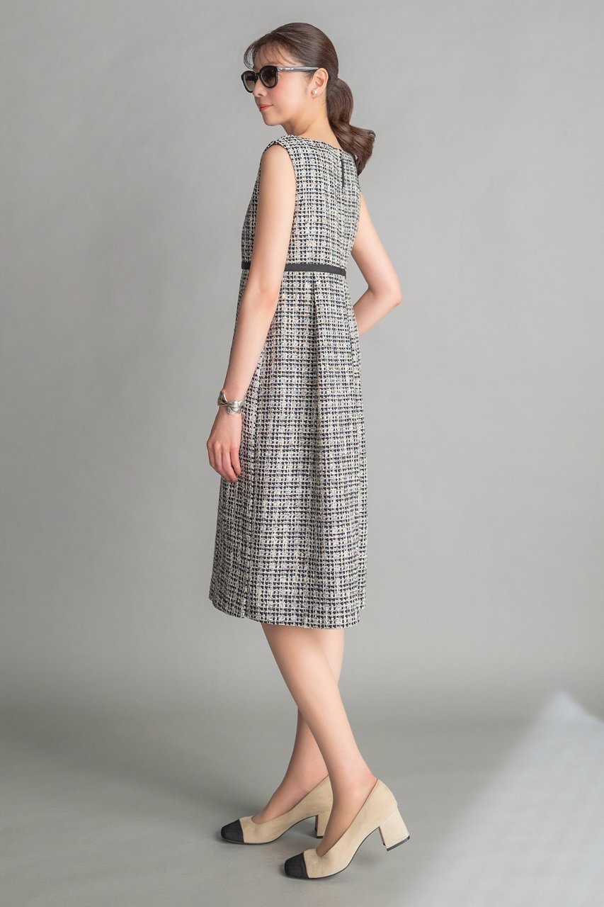 【デイジーリン/DAISY LIN】のWashable Tweed Dress “Daisy Classic” 人気、トレンドファッション・服の通販 founy(ファニー) ファッション Fashion レディースファッション Fashion for Women ワンピース Dresses フォーマル・パーティードレス・結婚式用ドレス Elegant & Casual Dresses チュニック Tunic Tops & Dresses ウォッシャブル Machine Washable エレガント 上品 Elegant 洗える Machine Washable クラシカル Classical, Vintage-Inspired チュニック Tunic, Long Top ツイード Twill, Twill Weave ドレス Dress, One-Piece 定番 Standard, Basic Item フロント Front, Front Design ボックス Boxy, Box Shape other-8|ID: prp329100004914702 ipo3291000000036834157
