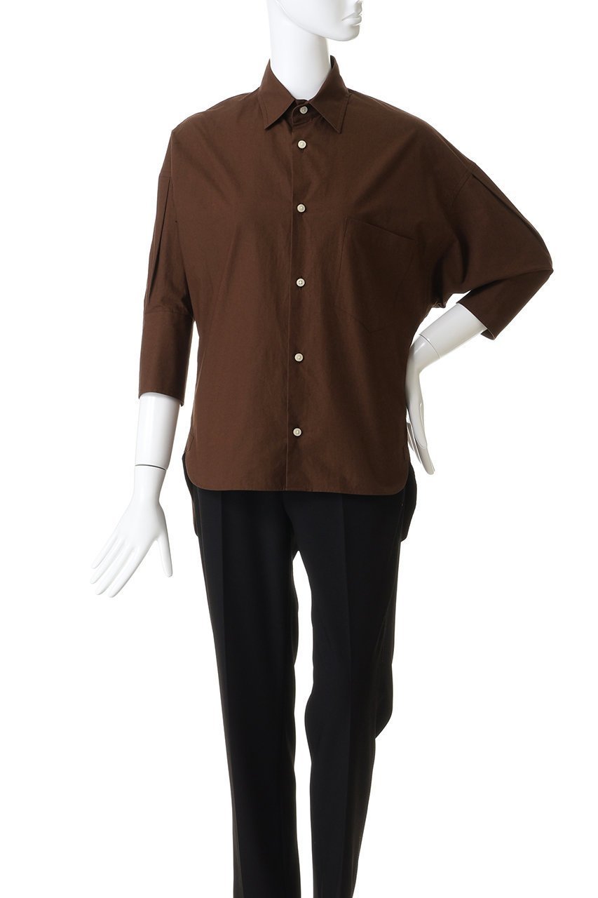 【マディソンブルー/MADISONBLUE】のJ.BRADLEY PUFF SLEEVE SH TYPEWRITER タイプライターパフスリーブシャツ 人気、トレンドファッション・服の通販 founy(ファニー) 　ファッション　Fashion　レディースファッション　Fashion for Women　トップス・カットソー　Cut & Sew Tops　シャツ・ブラウス・オフィスカジュアル　Elegant Blouses & Button-Ups　シェイプ　Shape, Slim Fit　ショルダー　Shoulder, Shoulder Strap　ショート　Short, Short Length　スリーブ　Sleeve, Long Sleeve / Short Sleeve　タイプライター　Typewriter Fabric, Crisp Cotton　ドロップ　Drop Shoulder, Dropped Style　other-2|ID: prp329100004914710 ipo3291000000036834233