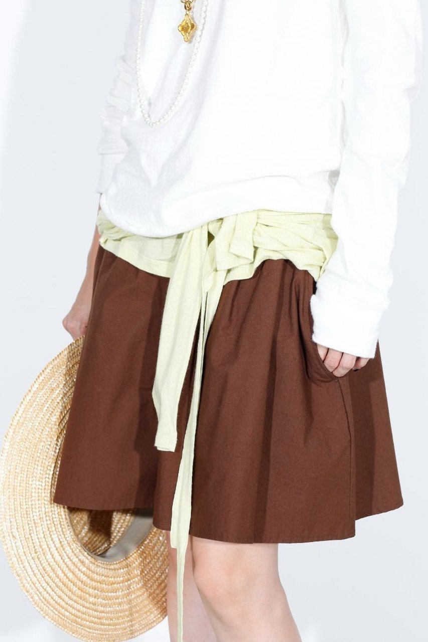 【マディソンブルー/MADISONBLUE】のVOLUME GATHER SHORTS TYPEWRITER タイプライターボリュームギャザーショートパンツ 人気、トレンドファッション・服の通販 founy(ファニー) 　ファッション　Fashion　レディースファッション　Fashion for Women　パンツ　Pants & Trousers　ショートパンツ・ハーフパンツ　High-Waisted & Relaxed Shorts　2025年　2025　2025春夏・S/S　Spring/Summer 2025 SS25　キュロット　Culottes, Wide Shorts　ギャザー　Gathered, Ruffled　ショーツ　Shorts, Short Pants　ショート　Short, Short Length　タイプライター　Typewriter Fabric, Crisp Cotton　ポケット　Pocket, Pocket Detail　再入荷　Restock / Back in Stock　other-6|ID: prp329100004914713 ipo3291000000036834269