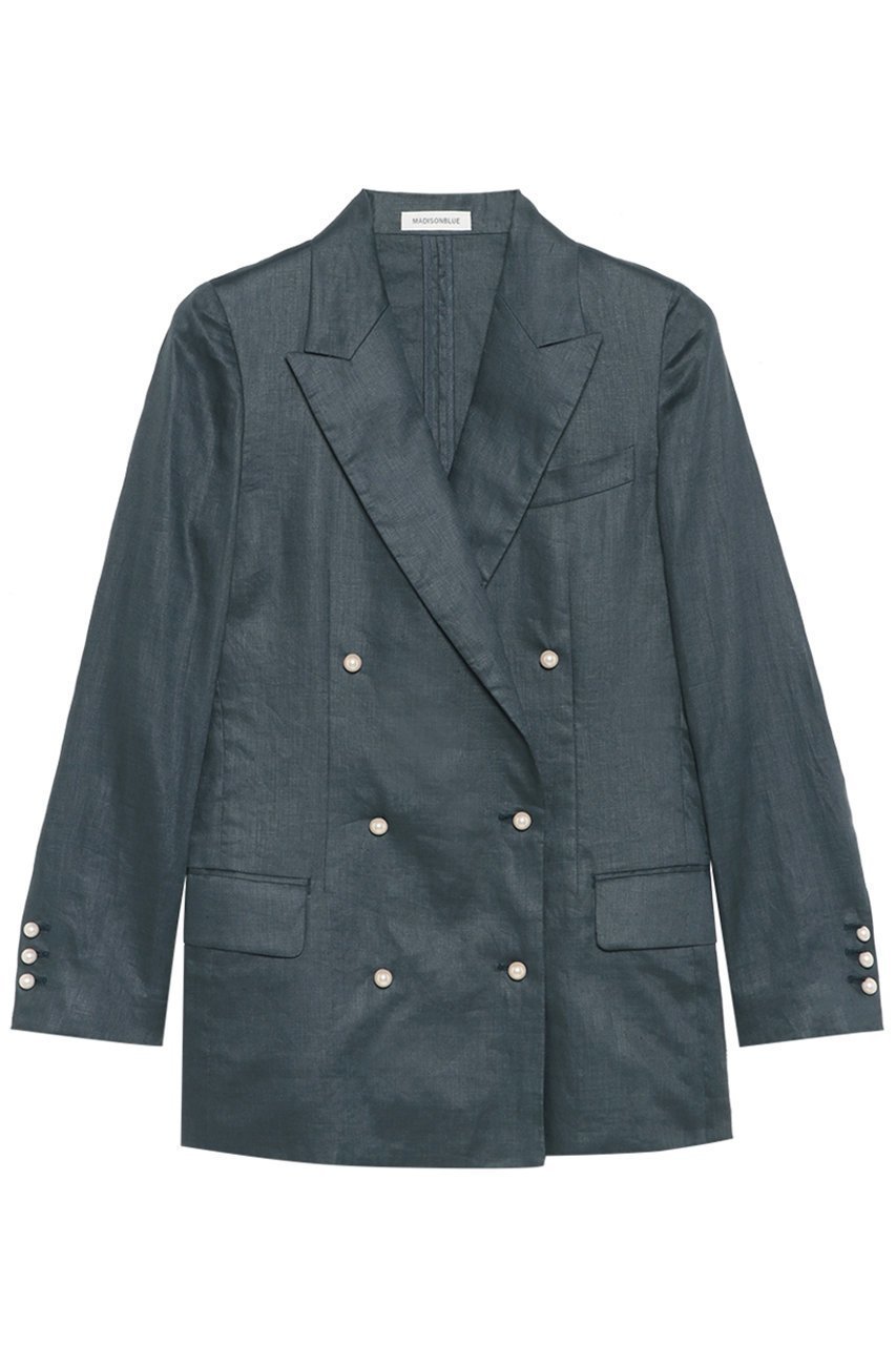 【マディソンブルー/MADISONBLUE】のUNLINED BLEECKER W6B BLAZER LINEN リネンW6Bブレザー 人気、トレンドファッション・服の通販 founy(ファニー) ファッション Fashion レディースファッション Fashion for Women アウター Coat / Outerwear Collection レディースジャケット・軽アウター Jackets ジャケット Jacket, Outerwear リネン Linen, Linen Fabric リラックス Relax, Relaxed Fit 再入荷 Restock / Back in Stock other-1|ID: prp329100004914717 ipo3291000000036834293