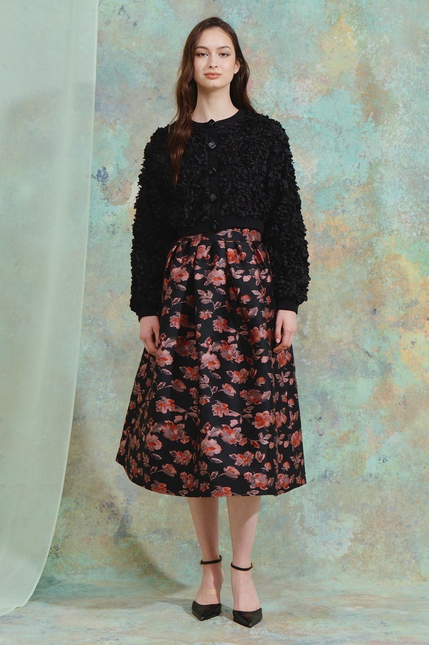 【コルコバード/CORCOVADO】のヴィオラジャケット 人気、トレンドファッション・服の通販 founy(ファニー) 　ファッション　Fashion　レディースファッション　Fashion for Women　アウター　Coat / Outerwear Collection　レディースジャケット・軽アウター　Jackets　コンパクト　Compact, Small Size　ショート　Short, Short Length　ジャケット　Jacket, Outerwear　フラワー　Flower, Floral　モチーフ　Motif, Design Theme　other-8|ID: prp329100004914731 ipo3291000000036834406