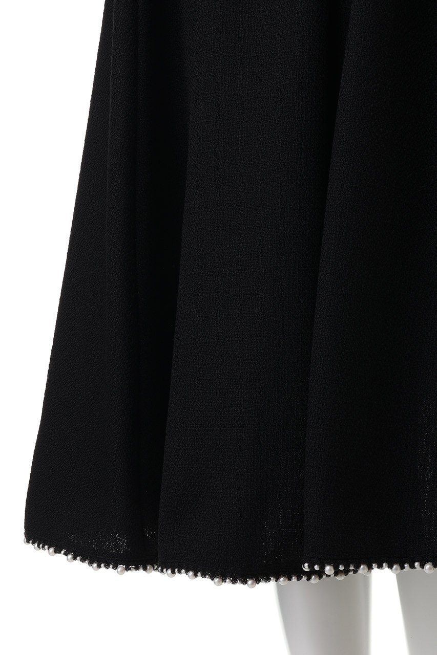 【コルコバード/CORCOVADO】のパールトリムツイードスカート 人気、トレンドファッション・服の通販 founy(ファニー) 　ファッション　Fashion　レディースファッション　Fashion for Women　スカート　Skirts　ジュエリー　Jewelry, Accessories　パール　Pearl, Pearl Accent　フレア　Flare, Flared　リュクス　Luxury, Elegant, High-End, Chic　other-5|ID: prp329100004914734 ipo3291000000036834419