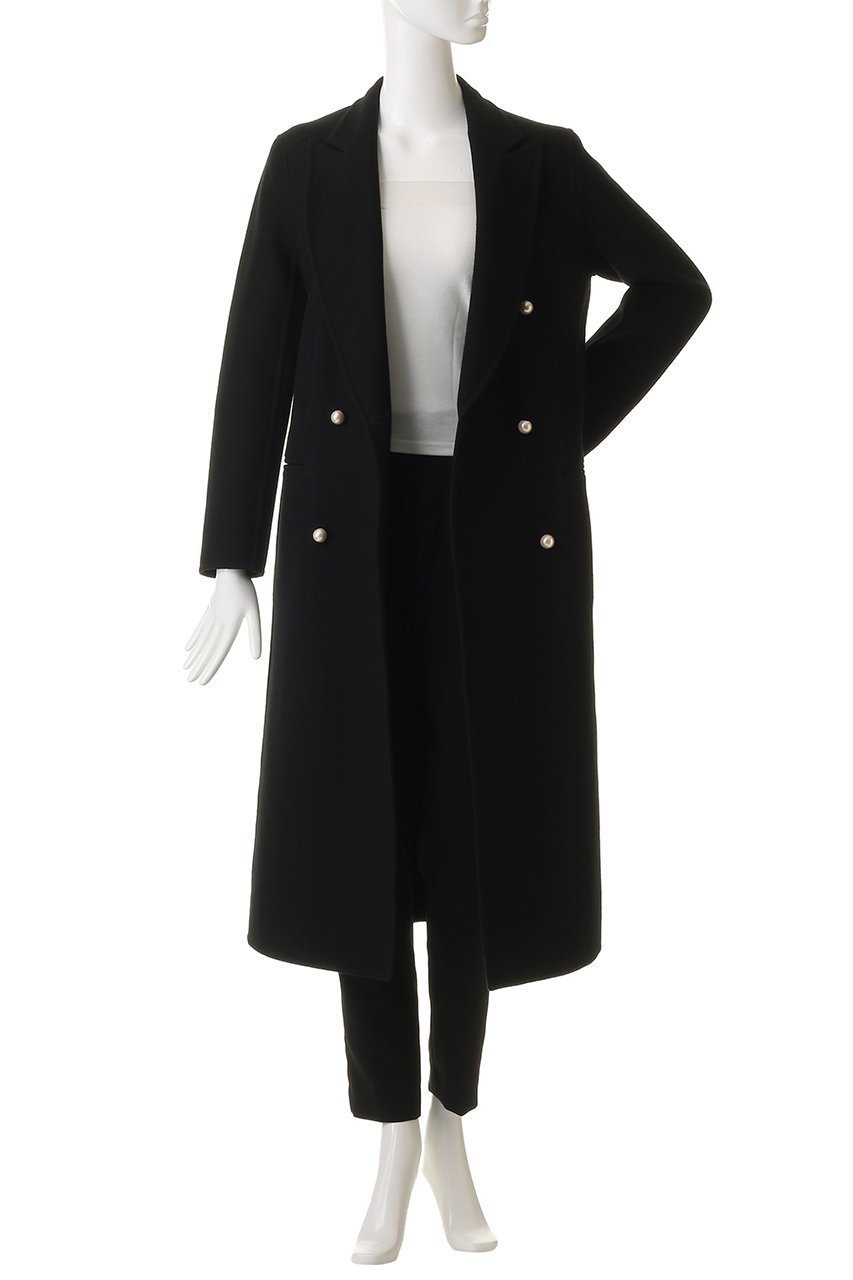 【マディソンブルー/MADISONBLUE】のPEARL CHESTER COAT MELTON パールチェスターコート 人気、トレンドファッション・服の通販 founy(ファニー) ファッション Fashion レディースファッション Fashion for Women アウター Coat / Outerwear Collection コート・ロングコート・ピーコート Long Coats, Peacoats & More チェスターコート・ロング丈アウター Chester Coats / Chesterfield Long Coats チェスターコート Chester Coat, Long Coat パール Pearl, Pearl Accent ロング Long, Long-Length 定番 Standard, Basic Item other-6|ID: prp329100004914747 ipo3291000000036834564