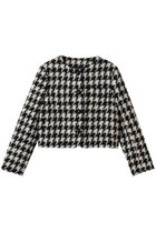 【ジェイドット/j.】の千鳥ツイード ノーカラージャケット 人気、トレンドファッション・服の通販 founy(ファニー) ファッション Fashion レディースファッション Fashion for Women アウター Coat / Outerwear Collection レディースジャケット・軽アウター Jackets ノーカラージャケット / シンプル上品コーデ Collarless Jackets エレガント 上品 Elegant ジャケット Jacket, Outerwear ツイード Twill, Twill Weave フォルム Silhouette, Form モダン Modern, Contemporary thumbnail チドリ|ID: prp329100004914751 ipo3291000000036834601