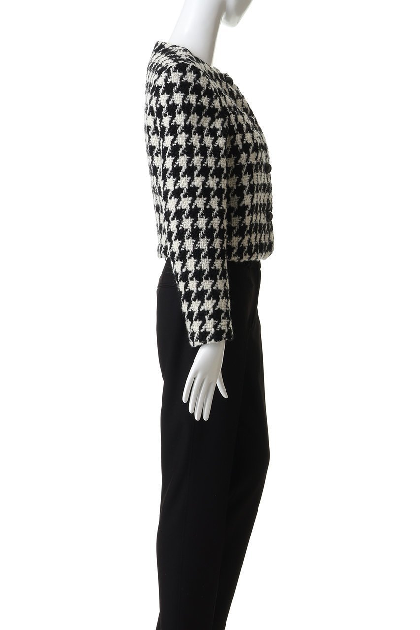 【ジェイドット/j.】の千鳥ツイード ノーカラージャケット 人気、トレンドファッション・服の通販 founy(ファニー) ファッション Fashion レディースファッション Fashion for Women アウター Coat / Outerwear Collection レディースジャケット・軽アウター Jackets ノーカラージャケット / シンプル上品コーデ Collarless Jackets エレガント 上品 Elegant ジャケット Jacket, Outerwear ツイード Twill, Twill Weave フォルム Silhouette, Form モダン Modern, Contemporary other-3|ID: prp329100004914751 ipo3291000000036834604