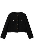 【ジェイドット/j.】のリングツイードノーカラージャケット 人気、トレンドファッション・服の通販 founy(ファニー) ファッション Fashion レディースファッション Fashion for Women アウター Coat / Outerwear Collection レディースジャケット・軽アウター Jackets ノーカラージャケット / シンプル上品コーデ Collarless Jackets オケージョン Occasion Wear ショート Short, Short Length ジャケット Jacket, Outerwear センター Center, Center Line ツイード Twill, Twill Weave リュクス Luxury, Elegant, High-End, Chic レース Lace, Lace Fabric |ID:prp329100004914753