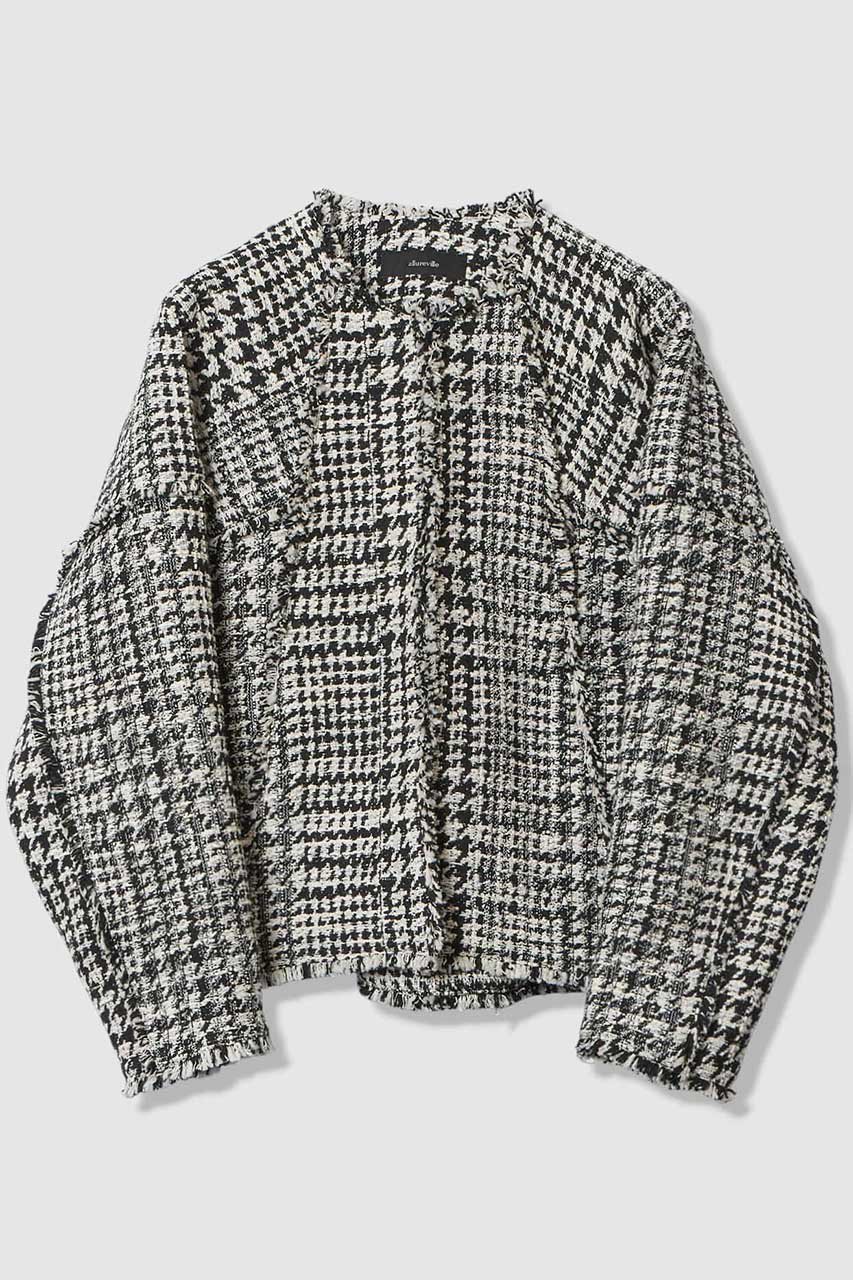 【アルアバイル/allureville】のハウンドトゥースブロッキングジャケット 人気、トレンドファッション・服の通販 founy(ファニー) ファッション Fashion レディースファッション Fashion for Women アウター Coat / Outerwear Collection レディースジャケット・軽アウター Jackets クラシック Classic, Timeless Style ジャケット Jacket, Outerwear ツイード Twill, Twill Weave ハウンドトゥース Houndstooth, Dogtooth Check モダン Modern, Contemporary other-1|ID: prp329100004914816 ipo3291000000036835914