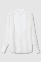 【アルアバイル/allureville】のボイルブザムシャツ 人気、トレンドファッション・服の通販 founy(ファニー) ファッション Fashion レディースファッション Fashion for Women トップス・カットソー Cut & Sew Tops シャツ・ブラウス・オフィスカジュアル Elegant Blouses & Button-Ups なめらか Smooth, Silky Texture カフス Cuff Design シルク Silk, 100% Silk ジャケット Jacket, Outerwear スリーブ Sleeve, Long Sleeve / Short Sleeve ドッキング Docking, Mixed Material ドレス Dress, One-Piece パイピング Piping, Trim Design メンズ Men's, Menswear ロング Long, Long-Length エレガント 上品 Elegant 新作・新入荷 New Arrivals / New In |ID:prp329100004914826