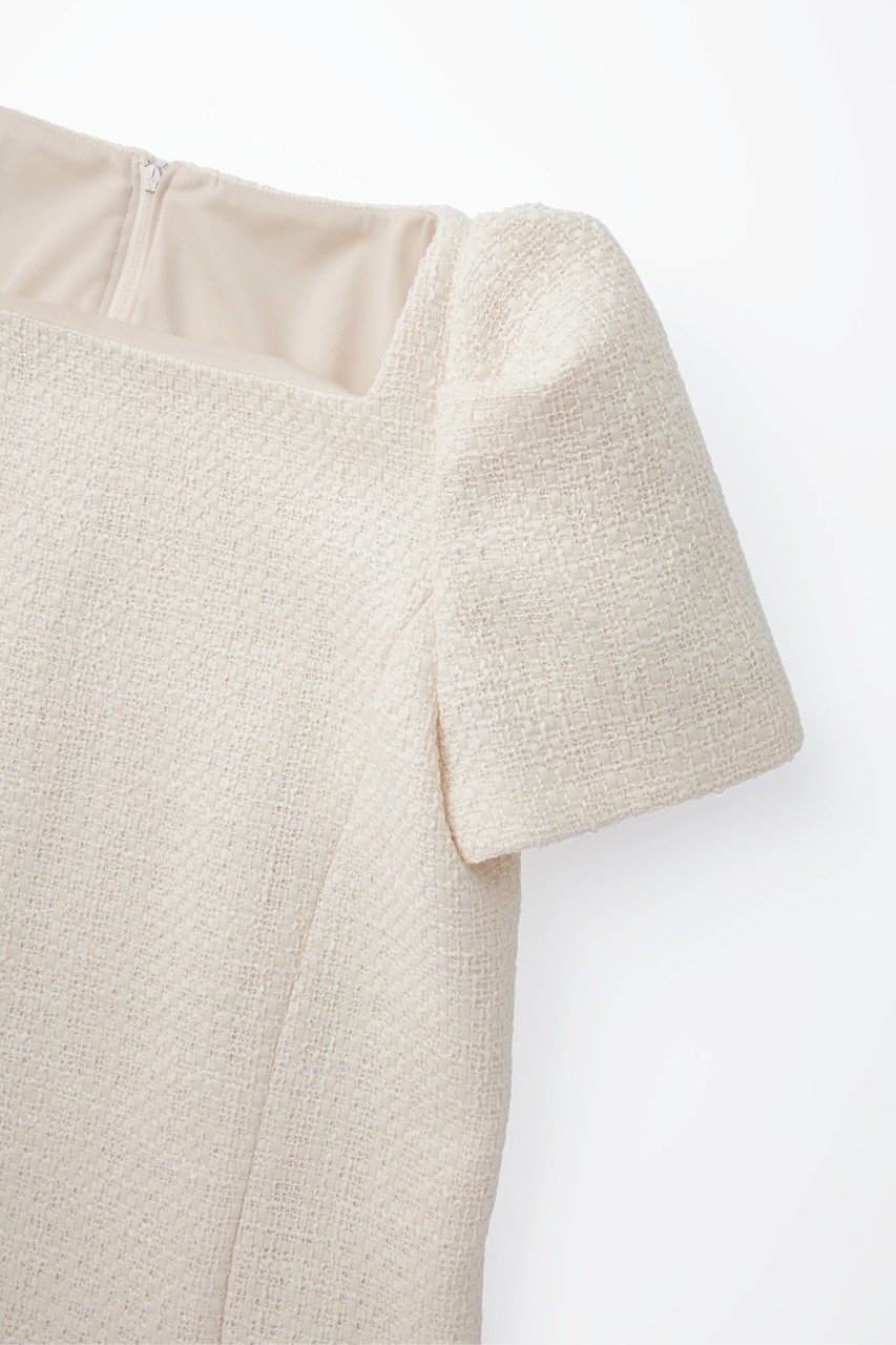 【デイジーリン/DAISY LIN】のWashable Tweed Dress “Formal Lady” 人気、トレンドファッション・服の通販 founy(ファニー) ファッション Fashion レディースファッション Fashion for Women ワンピース Dresses フォーマル・パーティードレス・結婚式用ドレス Elegant & Casual Dresses チュニック Tunic Tops & Dresses ウォッシャブル Machine Washable エレガント 上品 Elegant 洗える Machine Washable クラシカル Classical, Vintage-Inspired スクエア Square, Square Shape スリーブ Sleeve, Long Sleeve / Short Sleeve チュニック Tunic, Long Top ツイード Twill, Twill Weave 定番 Standard, Basic Item パターン Pattern, Design Print ボックス Boxy, Box Shape モダン Modern, Contemporary 冬 Winter / This Winter other-3|ID: prp329100004914844 ipo3291000000036836250