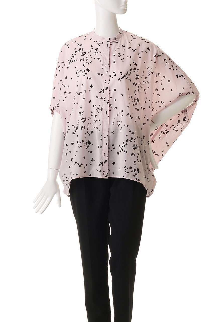 【ミズイロ インド/mizuiro ind】のprint stand collar cocoon shirt シャツ 人気、トレンドファッション・服の通販 founy(ファニー) ファッション Fashion レディースファッション Fashion for Women トップス・カットソー Cut & Sew Tops シャツ・ブラウス・オフィスカジュアル Elegant Blouses & Button-Ups スタンド Stand Collar, Upright Stand スリーブ Sleeve, Long Sleeve / Short Sleeve プリント Print, Printed Pattern ロング Long, Long-Length other-2|ID: prp329100004914850 ipo3291000000036836374