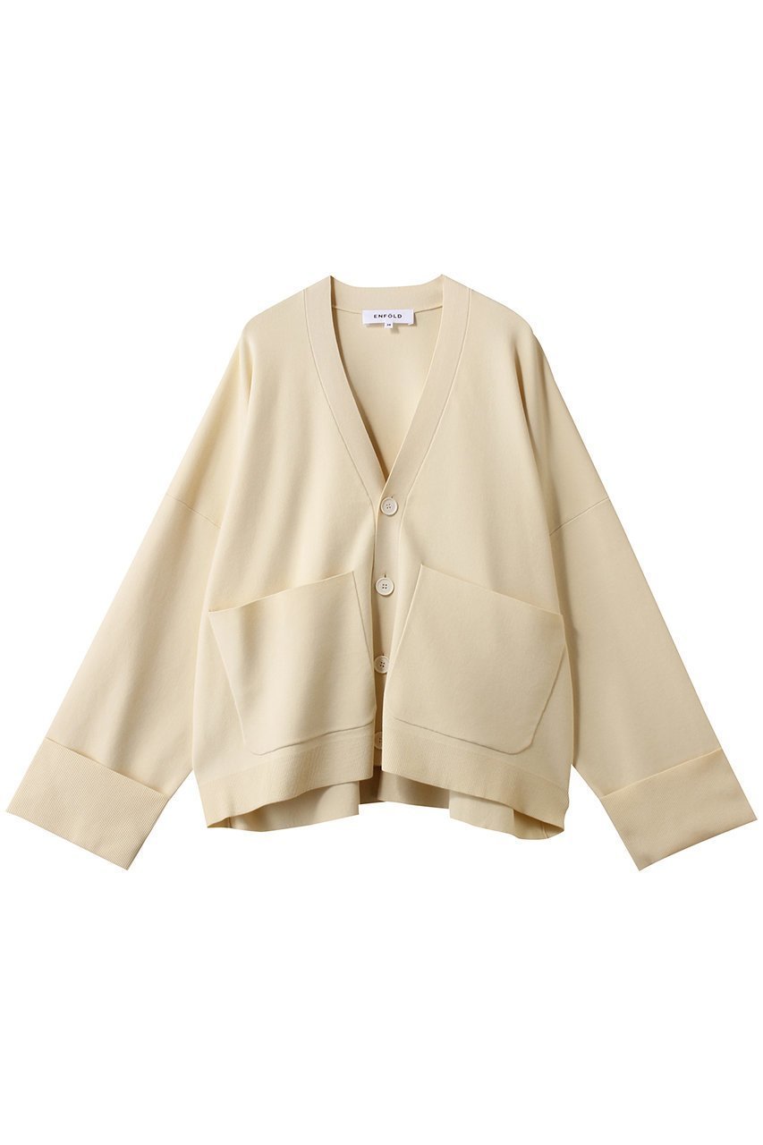 【エンフォルド/ENFOLD】のBOX WIDE-CARDIGAN インテリア・キッズ・メンズ・レディースファッション・服の通販 founy(ファニー) ファッション Fashion レディースファッション Fashion for Women トップス・カットソー Cut & Sew Tops ニット Knit Tops & Sweaters カーディガン・羽織り Layered Style Cardigans おすすめ Recommended / Our Picks カーディガン Cardigan, Knitwear ストレッチ Stretch, Stretchy Fabric バランス Balance, Style Balance フィット Fit, Slim Fit フォーマル Formal, Dressy ポケット Pocket, Pocket Detail ルーズ Loose, Oversized ワイド Wide, Wide Fit ベージュ|ID: prp329100004914858 ipo3291000000036836456