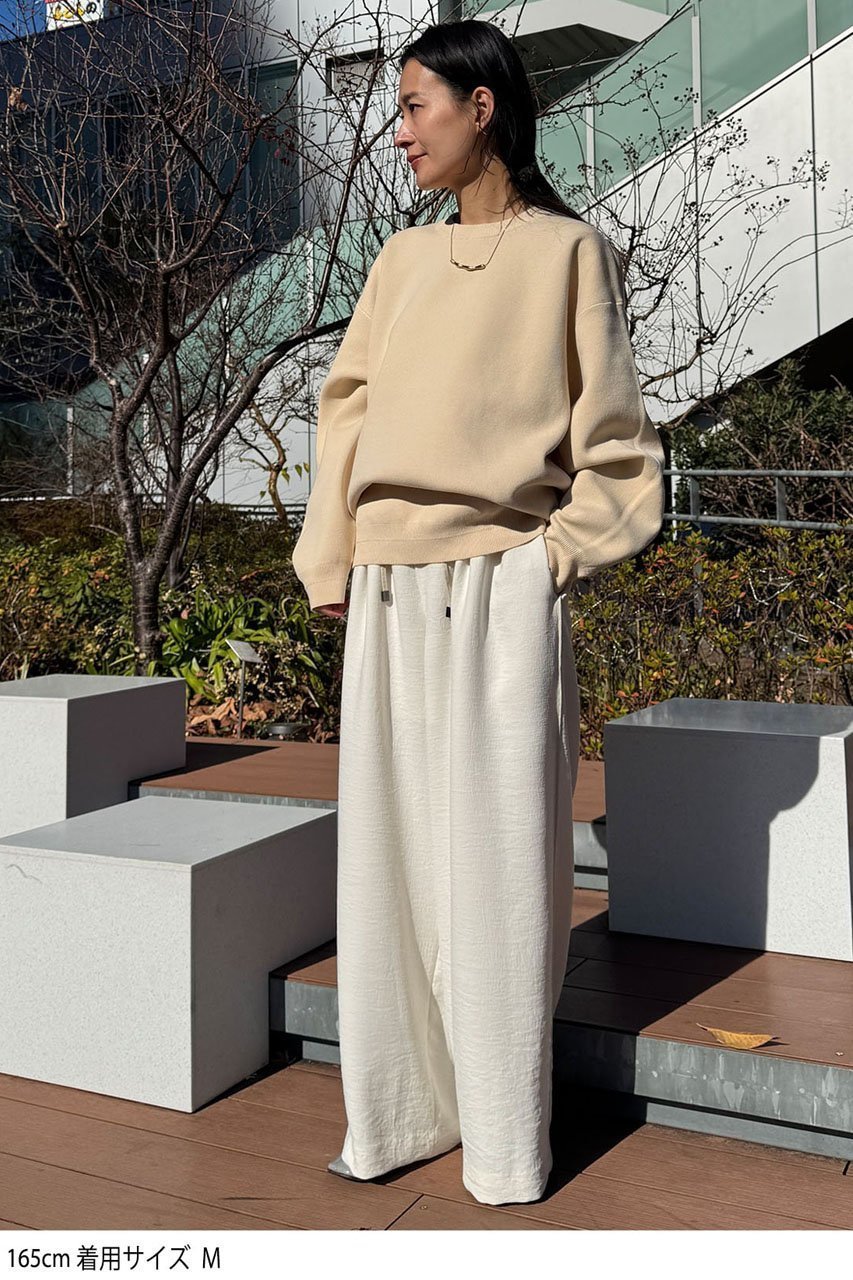 【スタニングルアー/STUNNING LURE】のコットンニットスウェットプルオーバー 人気、トレンドファッション・服の通販 founy(ファニー) ファッション Fashion レディースファッション Fashion for Women トップス・カットソー Cut & Sew Tops ニット Knit Tops & Sweaters シャツ・ブラウス・オフィスカジュアル Elegant Blouses & Button-Ups レディースパーカー・カジュアルフーディー Casual Hoodies & Sweatshirts ロングTシャツ・Tシャツ Longline T-Shirts & Tees カジュアルプルオーバー・ニットトップス Pullovers & Knit Tops / Casual Pullovers スウェット・クルーネックトップス Sweatshirts & Crewnecks / Relaxed Fit Sweat Tops カットソー・ベーシックTシャツ Cut-and-Sewn Tops / Stretch Tees & Basics スウェット / スエット Sweatshirt, Sweatwear タートル Turtleneck, Turtle Collar ダブル Double, Double-Breasted フェイス Face, Facial Design ボトム Bottoms, Lower Wear ミドル Middle Length, Mid Height エレガント 上品 Elegant other-6|ID: prp329100004914862 ipo3291000000036836495