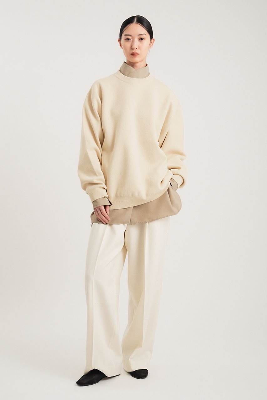 【スタニングルアー/STUNNING LURE】のコットンニットスウェットプルオーバー 人気、トレンドファッション・服の通販 founy(ファニー) ファッション Fashion レディースファッション Fashion for Women トップス・カットソー Cut & Sew Tops ニット Knit Tops & Sweaters シャツ・ブラウス・オフィスカジュアル Elegant Blouses & Button-Ups レディースパーカー・カジュアルフーディー Casual Hoodies & Sweatshirts ロングTシャツ・Tシャツ Longline T-Shirts & Tees カジュアルプルオーバー・ニットトップス Pullovers & Knit Tops / Casual Pullovers スウェット・クルーネックトップス Sweatshirts & Crewnecks / Relaxed Fit Sweat Tops カットソー・ベーシックTシャツ Cut-and-Sewn Tops / Stretch Tees & Basics スウェット / スエット Sweatshirt, Sweatwear タートル Turtleneck, Turtle Collar ダブル Double, Double-Breasted フェイス Face, Facial Design ボトム Bottoms, Lower Wear ミドル Middle Length, Mid Height エレガント 上品 Elegant other-8|ID: prp329100004914862 ipo3291000000036836499