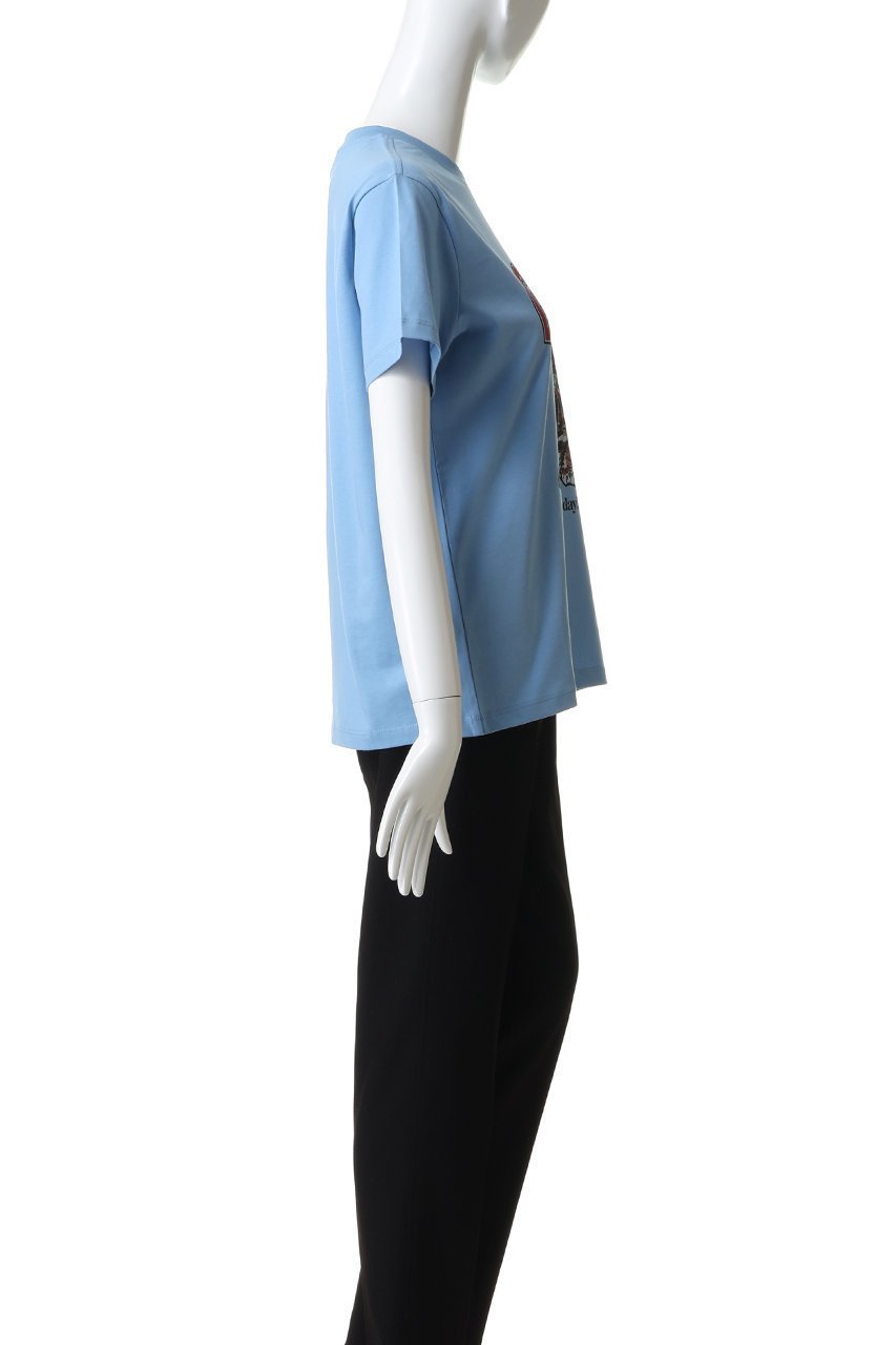 【ガニー/GANNI】のBasic Jersey Tiger Relaxed Tシャツ 人気、トレンドファッション・服の通販 founy(ファニー) 　ファッション　Fashion　レディースファッション　Fashion for Women　トップス・カットソー　Cut & Sew Tops　シャツ・ブラウス・オフィスカジュアル　Elegant Blouses & Button-Ups　ロングTシャツ・Tシャツ　Longline T-Shirts & Tees　カットソー・ベーシックTシャツ　Cut-and-Sewn Tops / Stretch Tees & Basics　イラスト　Illustration　ショート　Short, Short Length　スリーブ　Sleeve, Long Sleeve / Short Sleeve　プリント　Print, Printed Pattern　モチーフ　Motif, Design Theme　other-3|ID: prp329100004914884 ipo3291000000036836682