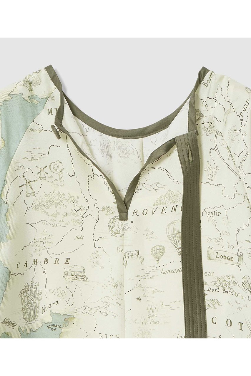 【アルアバイル/allureville】のMAPプリントバックリボンワンピース 人気、トレンドファッション・服の通販 founy(ファニー) ファッション Fashion レディースファッション Fashion for Women ワンピース Dresses チュニック Tunic Tops & Dresses おすすめ Recommended / Our Picks イタリア Italy チュニック Tunic, Long Top ヌーディ Nude, Nude Tone フロント Front, Front Design プリント Print, Printed Pattern リゾート Resort, Vacation Style ロング Long, Long-Length エレガント 上品 Elegant other-7|ID: prp329100004914904 ipo3291000000036836933