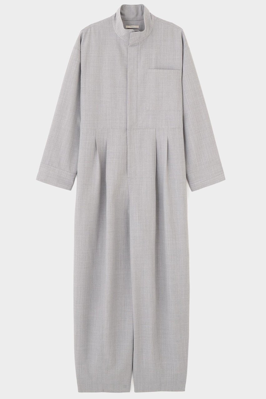 【ル フィル/LE PHIL】のライトウールコンビネゾン インテリア・キッズ・メンズ・レディースファッション・服の通販 founy(ファニー) ファッション Fashion レディースファッション Fashion for Women パンツ Pants & Trousers スタンダード Standard, Basic スタンド Stand Collar, Upright Stand スリット Slit, Slit Detail ドレープ Drape, Draping Fabric ボトム Bottoms, Lower Wear グレー|ID: prp329100004914909 ipo3291000000036836997