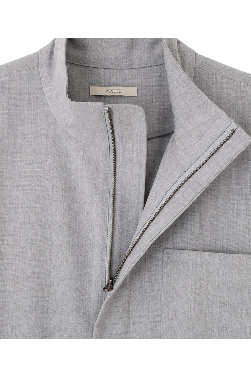 【ル フィル/LE PHIL】のライトウールコンビネゾン 人気、トレンドファッション・服の通販 founy(ファニー) ファッション Fashion レディースファッション Fashion for Women パンツ Pants & Trousers スタンダード Standard, Basic スタンド Stand Collar, Upright Stand スリット Slit, Slit Detail ドレープ Drape, Draping Fabric ボトム Bottoms, Lower Wear other-8|ID: prp329100004914909 ipo3291000000036837010