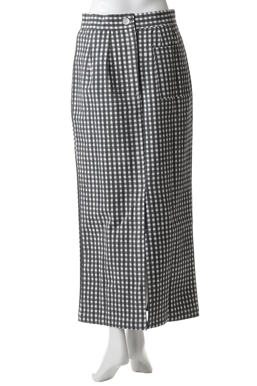 【エスゼット ブロックプリント/SZ Blockprints】のCANVAS SKIRT GINGHAM キャンバススカート 人気、トレンドファッション・服の通販 founy(ファニー) ファッション Fashion レディースファッション Fashion for Women スカート Skirts キャンバス Canvas, Canvas Fabric ギンガム Gingham, Gingham Fabric シンプル Simple, Minimal チェック Check, Plaid, Tartan ロング Long, Long-Length エレガント 上品 Elegant other-4|ID: prp329100004914918 ipo3291000000036837107